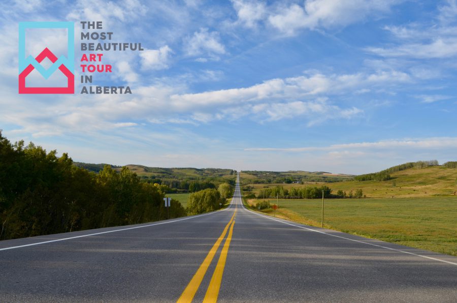 Most Beautiful Art Tour in Alberta: On the Road